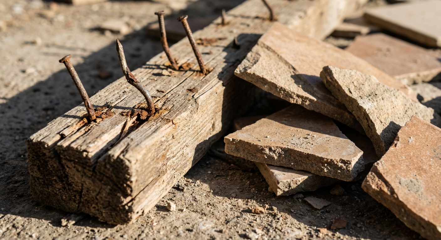 Hazardous Sharp Debris