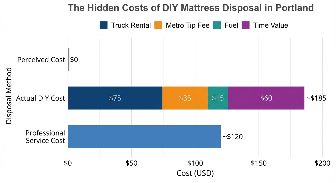 The Hidden Costs of DIY Mattress Disposal in Portland