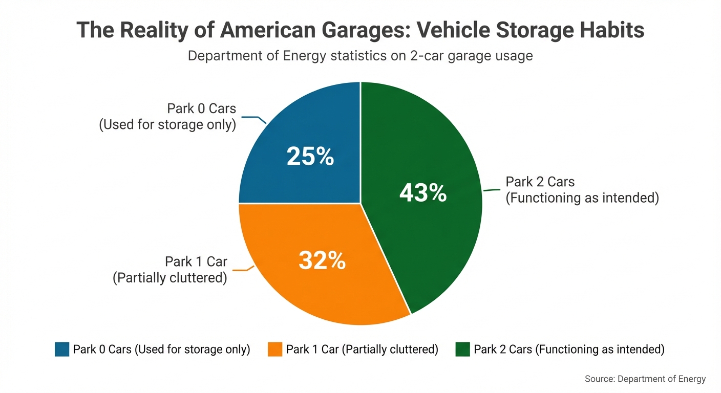 The Reality of American Garages: Vehicle Storage Habits